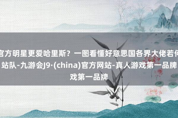 官方明星更爱哈里斯？一图看懂好意思国各界大佬若何站队-九游会J9·(china)官方网站-真人游戏第一品牌