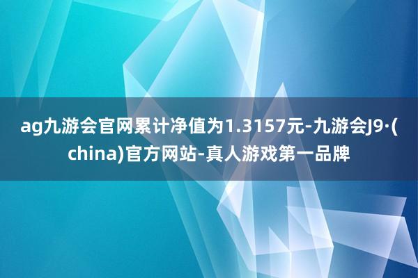 ag九游会官网累计净值为1.3157元-九游会J9·(china)官方网站-真人游戏第一品牌