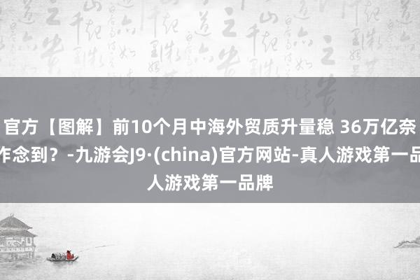 官方【图解】前10个月中海外贸质升量稳 36万亿奈何作念到？-九游会J9·(china)官方网站-真人游戏第一品牌