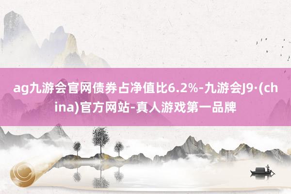 ag九游会官网债券占净值比6.2%-九游会J9·(china)官方网站-真人游戏第一品牌